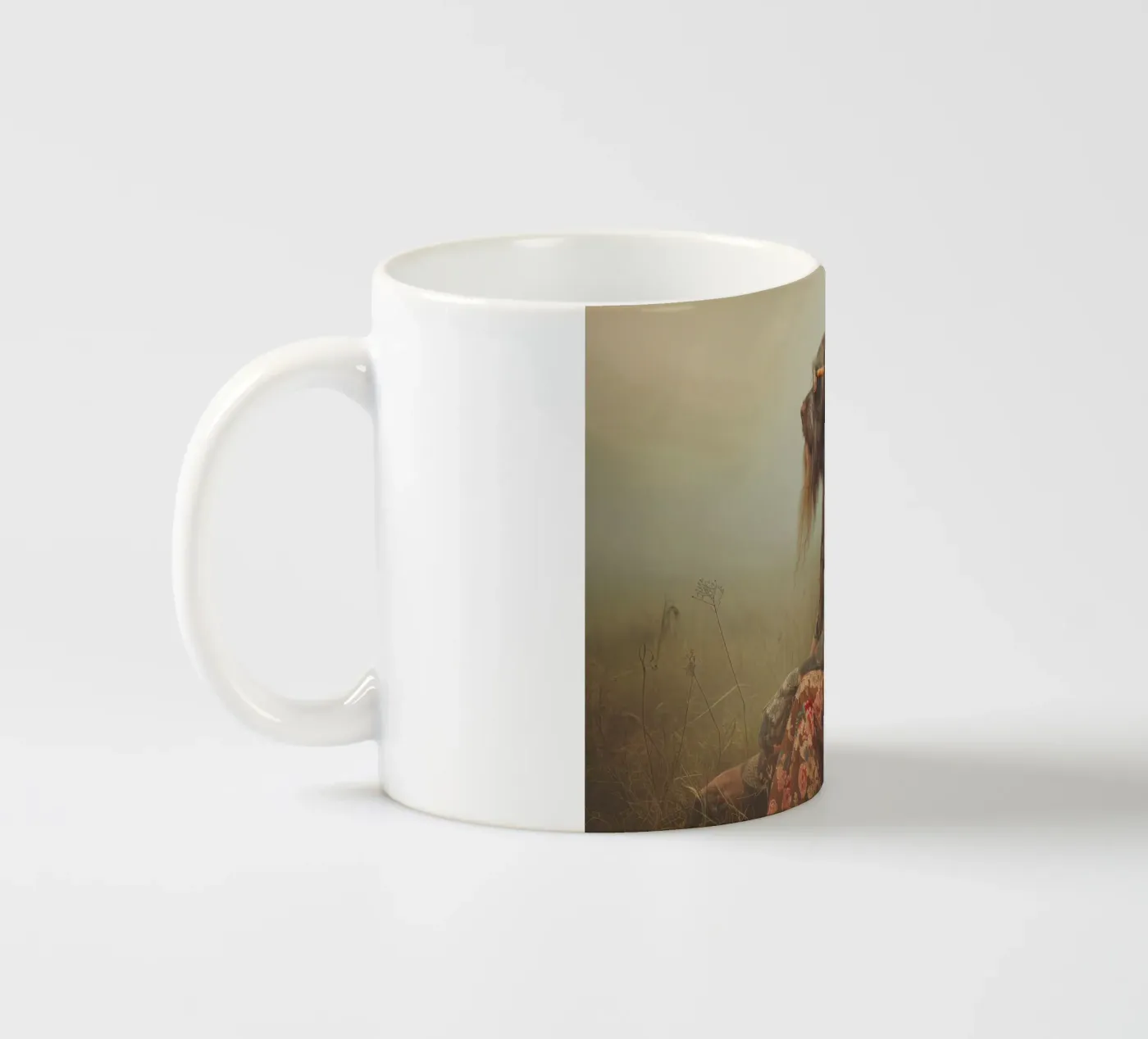 Léonard ceramic mug by Affiches Chien Originales – Dogland