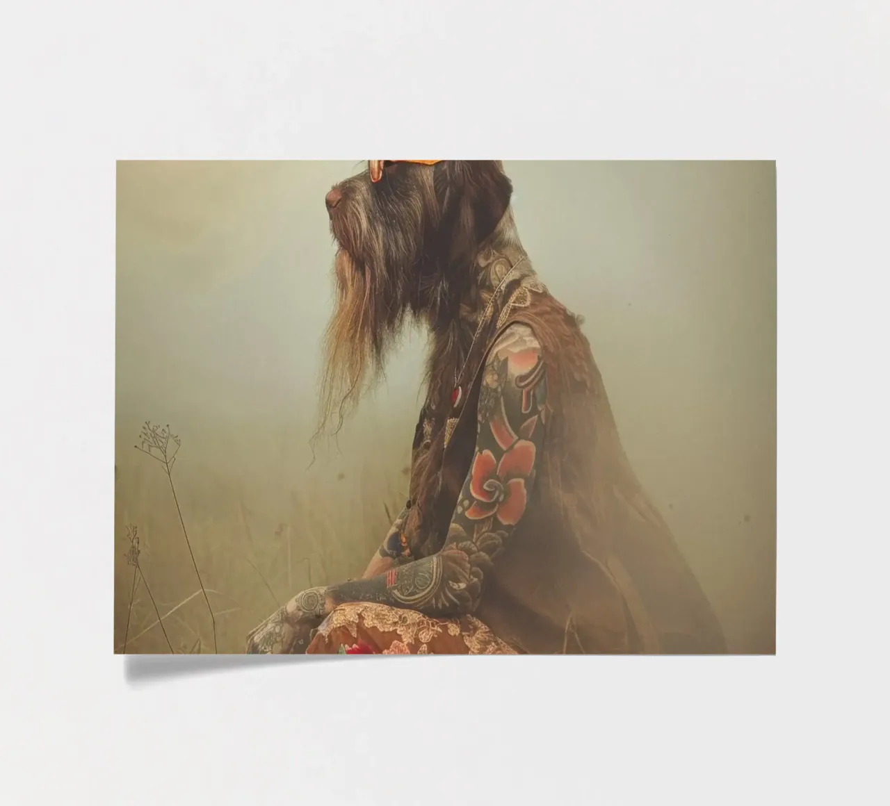 Léonard sticker sheet by Affiches Chien Originales – Dogland