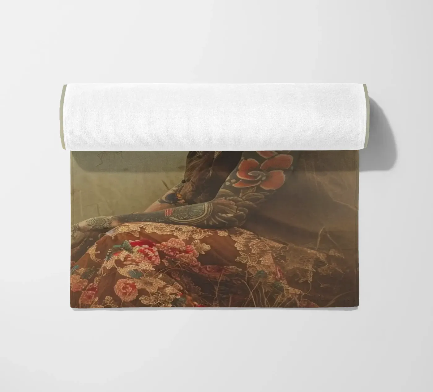 Léonard strandhanddoek van Affiches Chien Originales – Dogland