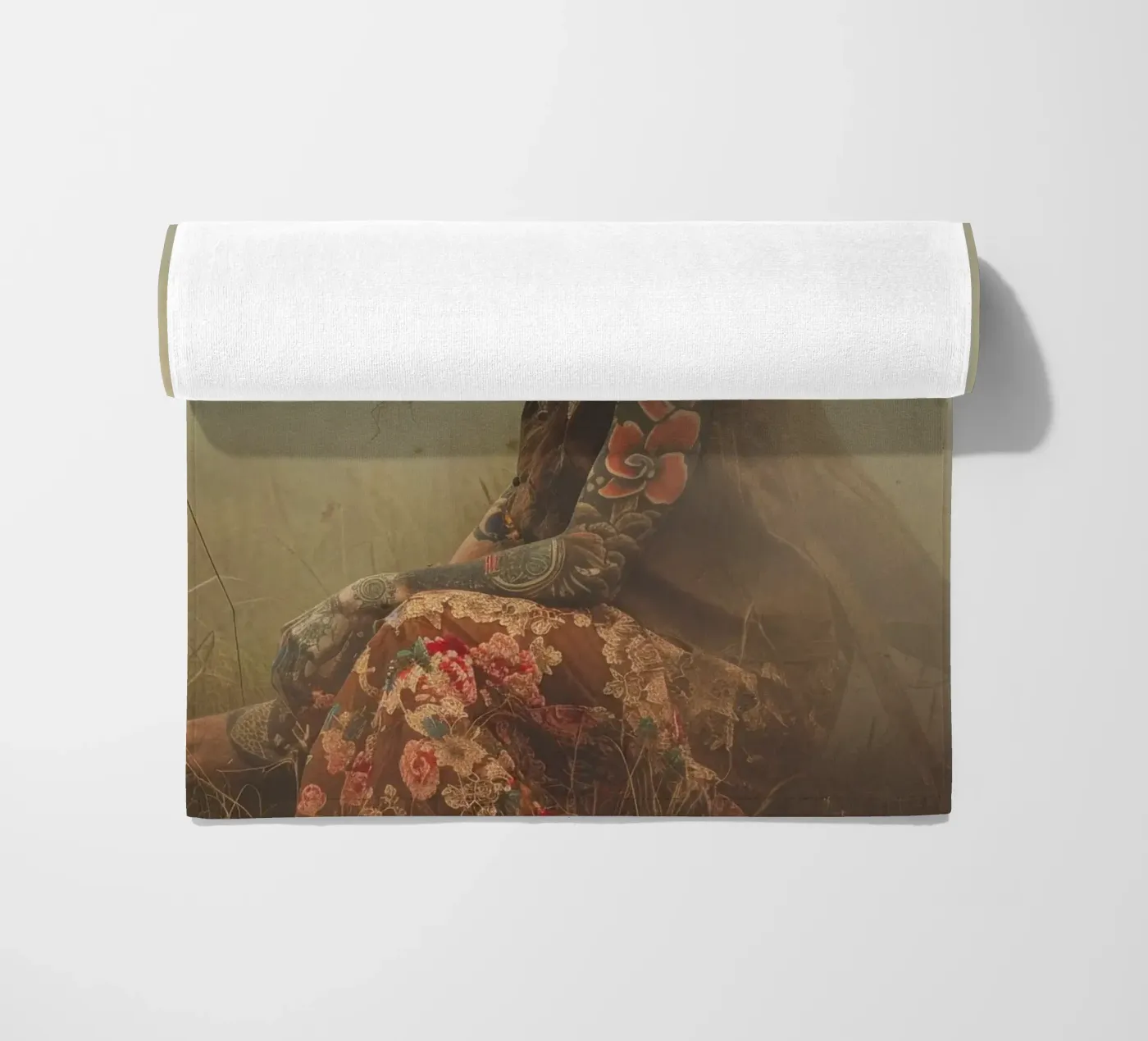 Léonard strandhanddoek van Affiches Chien Originales – Dogland