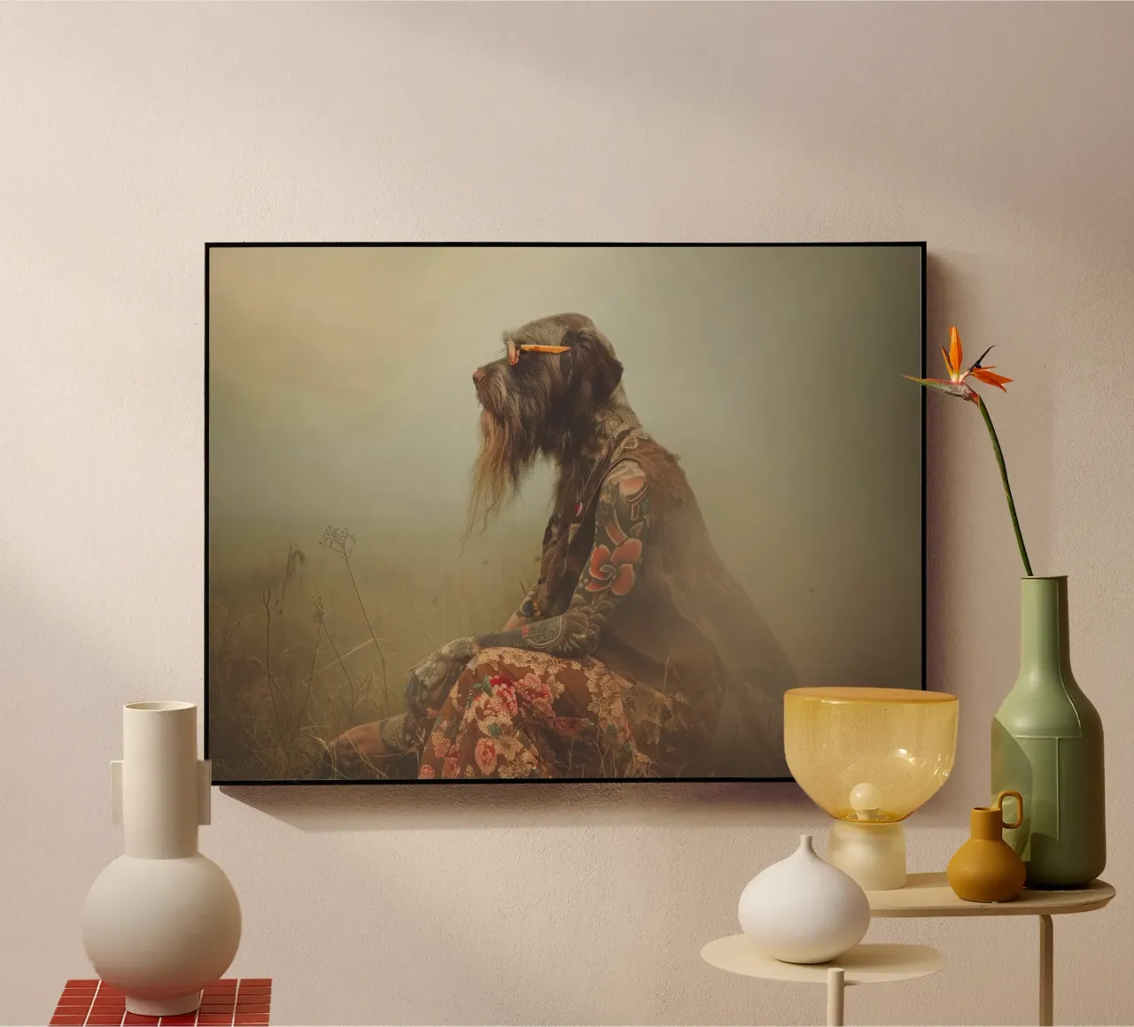 Léonard plexiglass da Affiches Chien Originales – Dogland