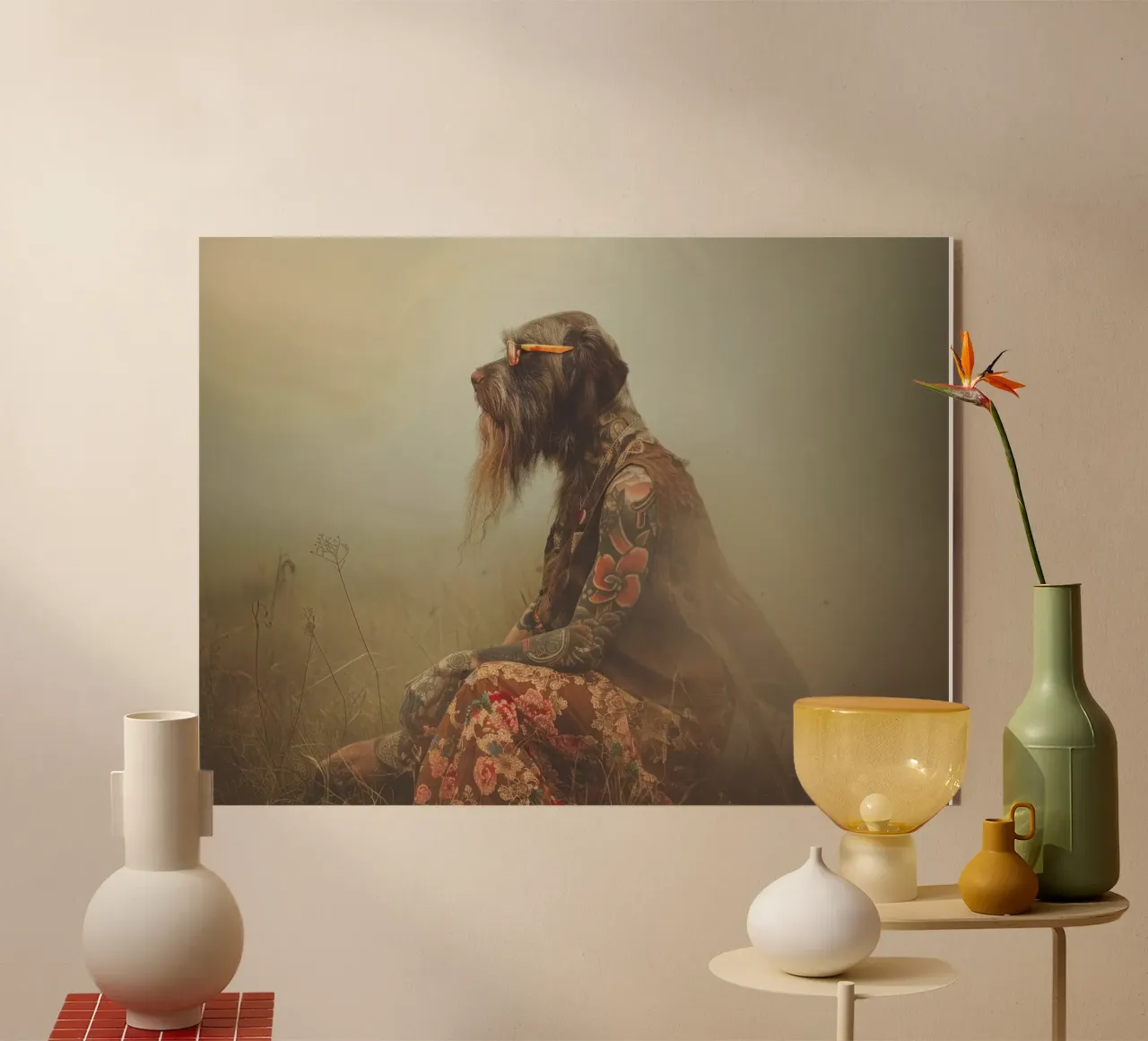 Léonard plexiglass da Affiches Chien Originales – Dogland