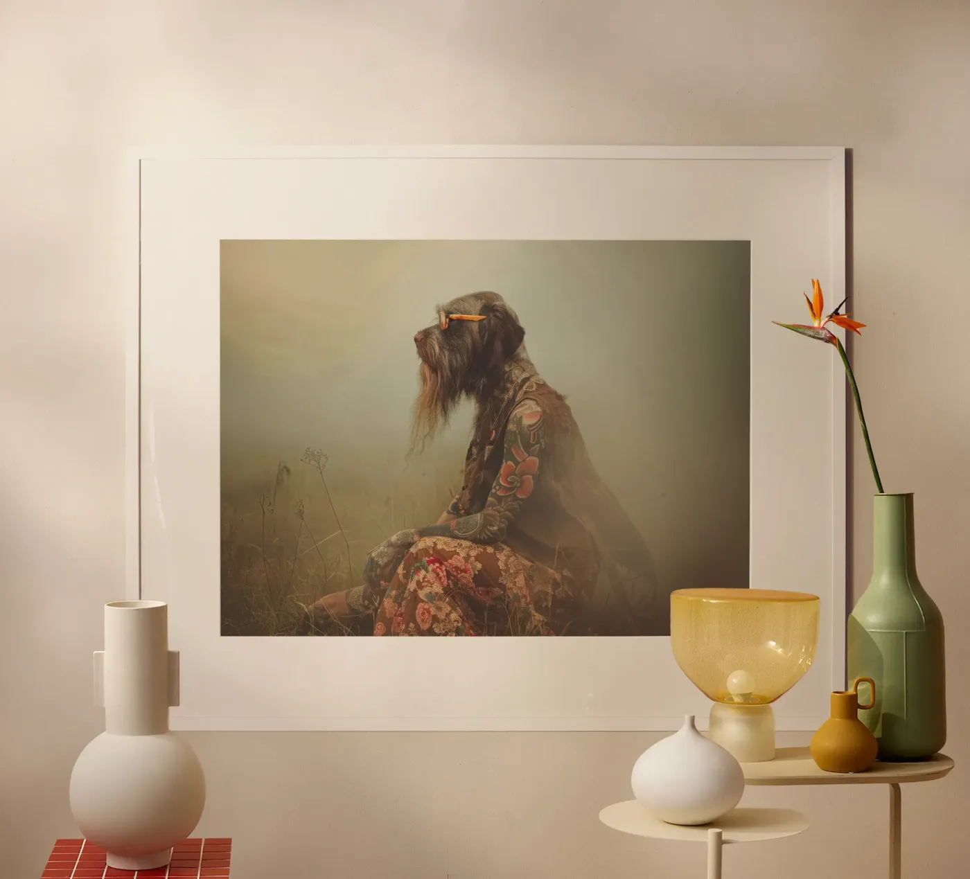 Léonard poster da Affiches Chien Originales – Dogland