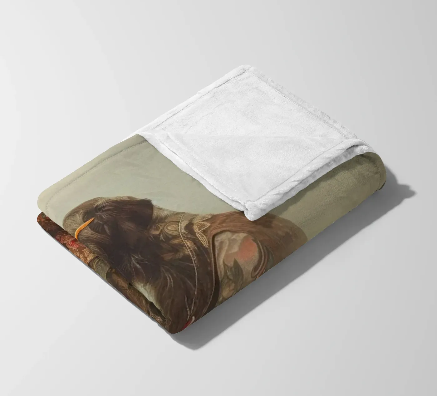 Leonard Fleecedecke von Affiches Chien Originales – Dogland