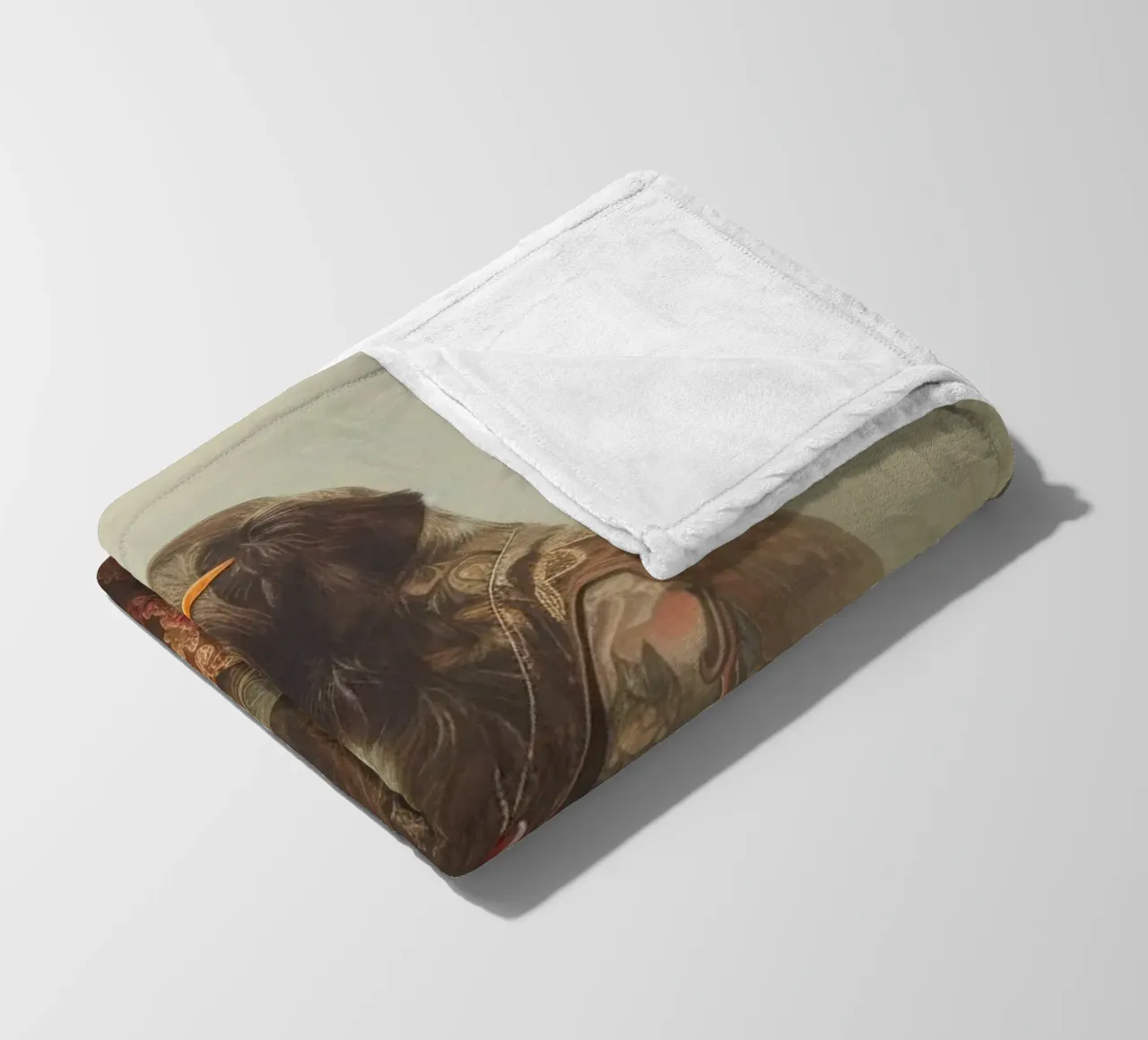 Léonard coperta in pile da Affiches Chien Originales – Dogland
