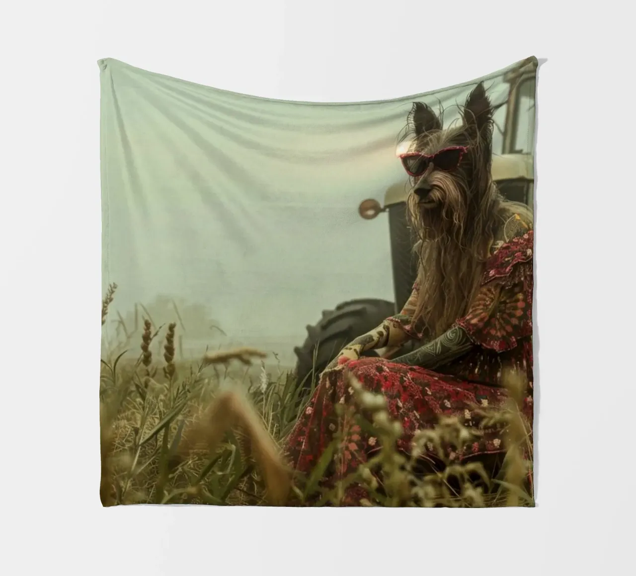 Maxine fleecedeken van Affiches Chien Originales – Dogland