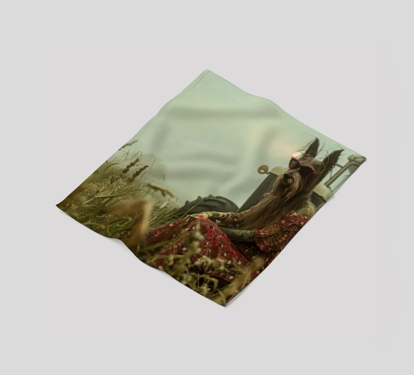 Maxine fleecedeken van Affiches Chien Originales – Dogland