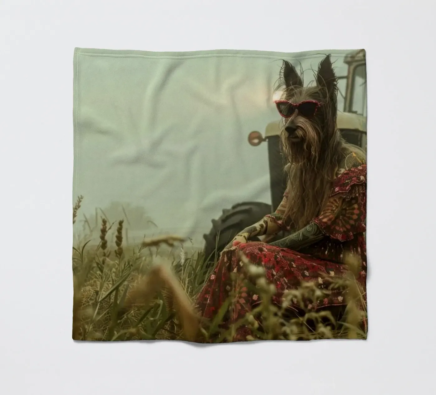 Maxine fleecedeken van Affiches Chien Originales – Dogland