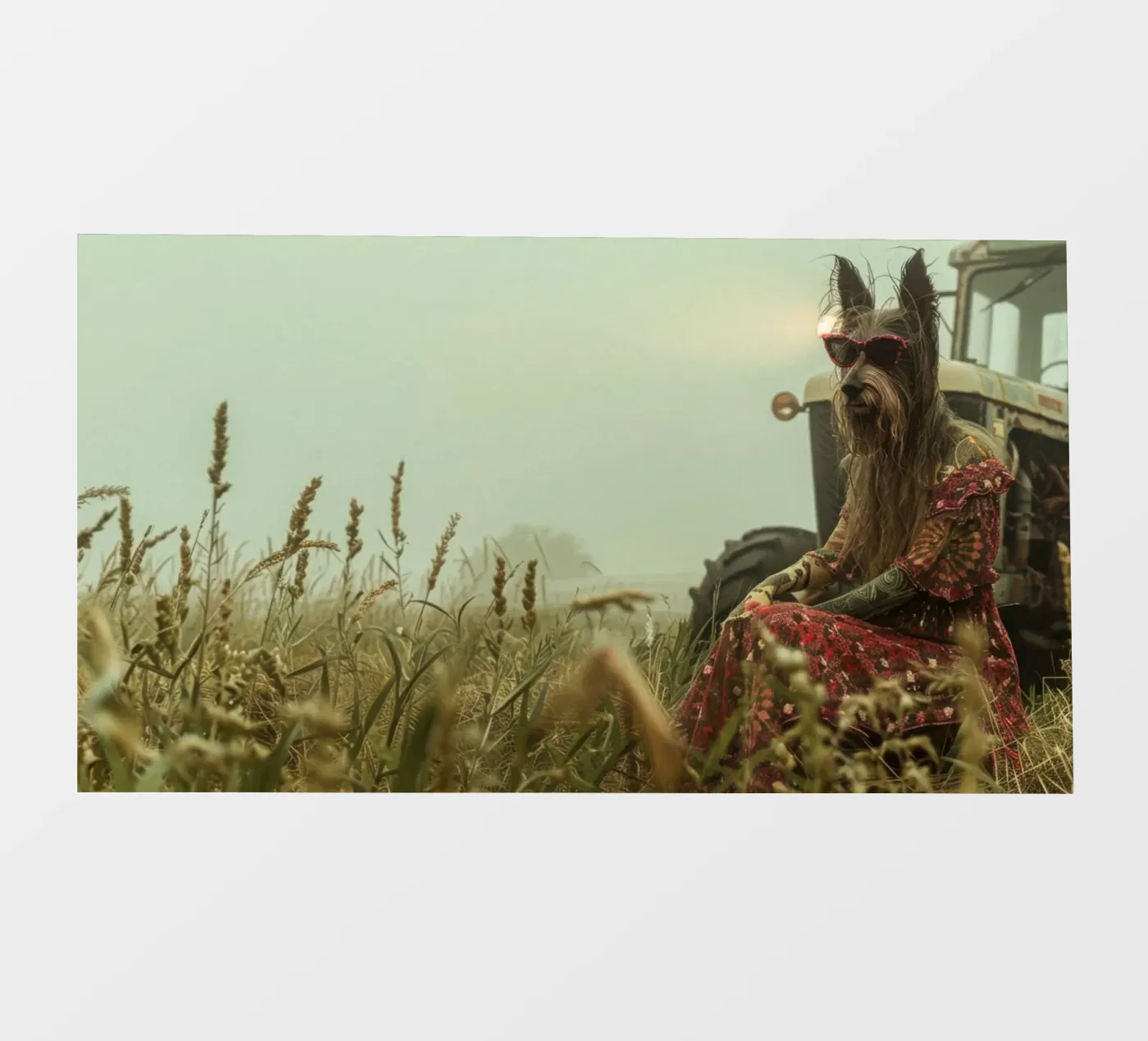 Maxine fotobehang van Affiches Chien Originales – Dogland