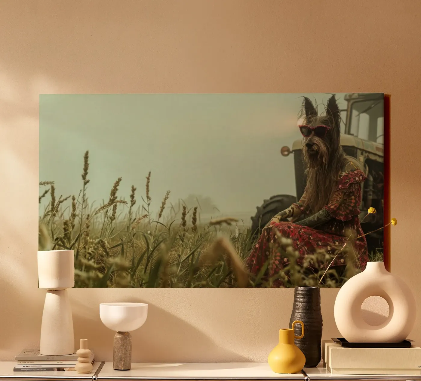 Maxine canvas by Affiches Chien Originales – Dogland