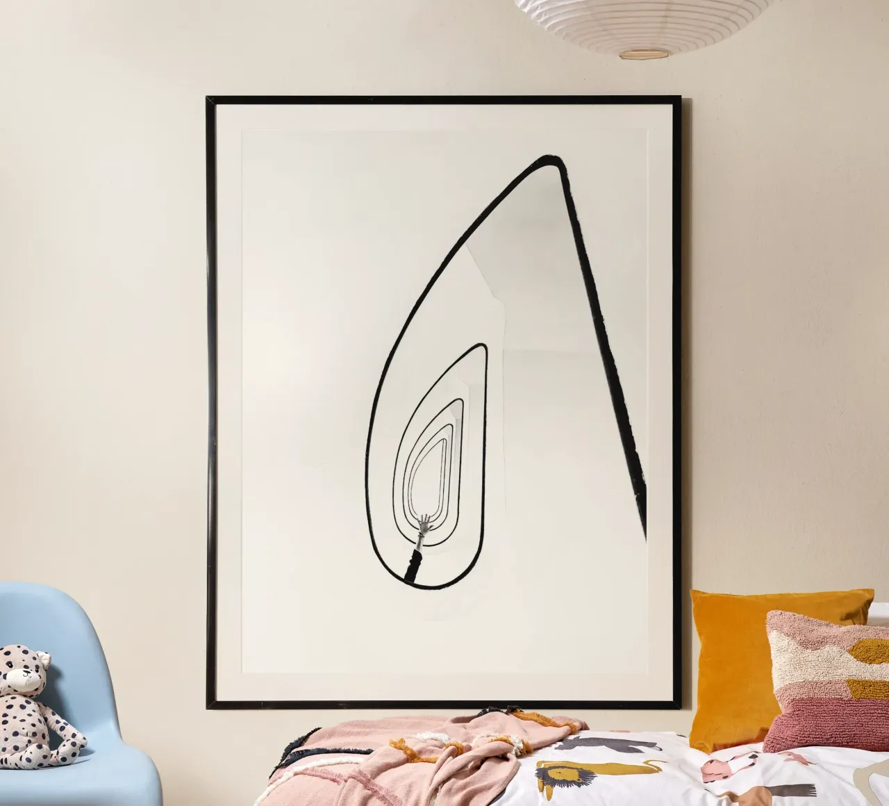 Minimalist geometry - modern and timeless poster by Whole©