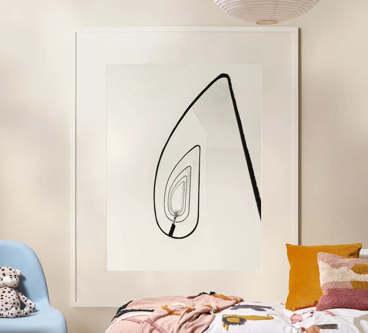 Minimalist geometry - modern and timeless poster by Whole©