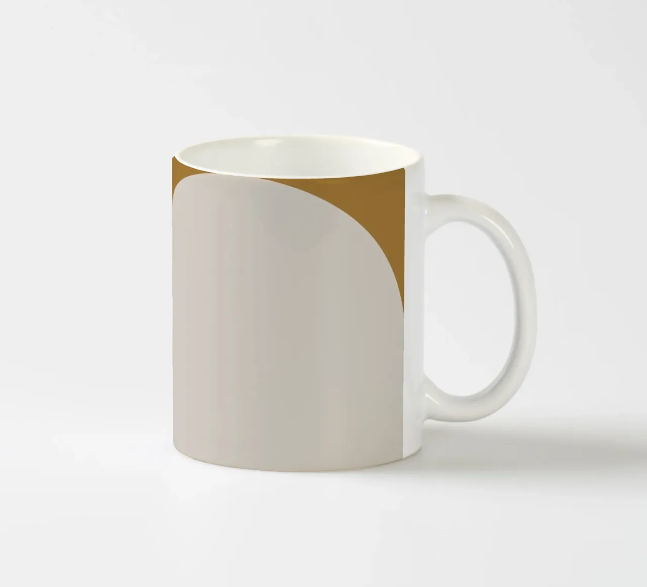 Mid Century Geometric 07 tazza in ceramica da KHouse Studio