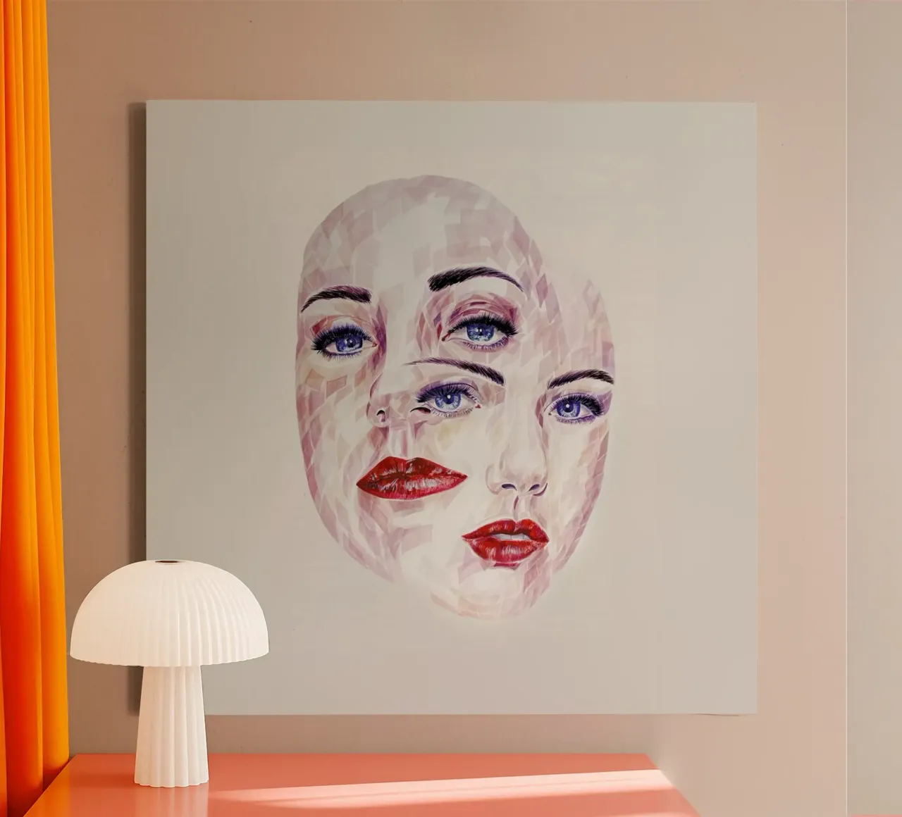 Hypnotic canvas by Jaye Whitehead