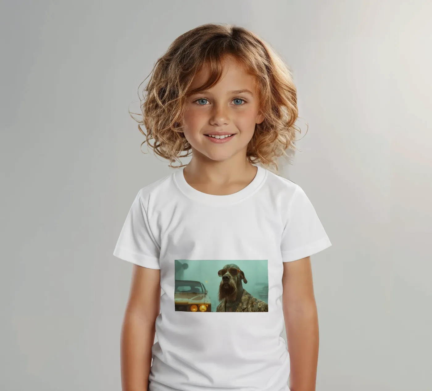 Marcus kinder t-shirt van Affiches Chien Originales – Dogland