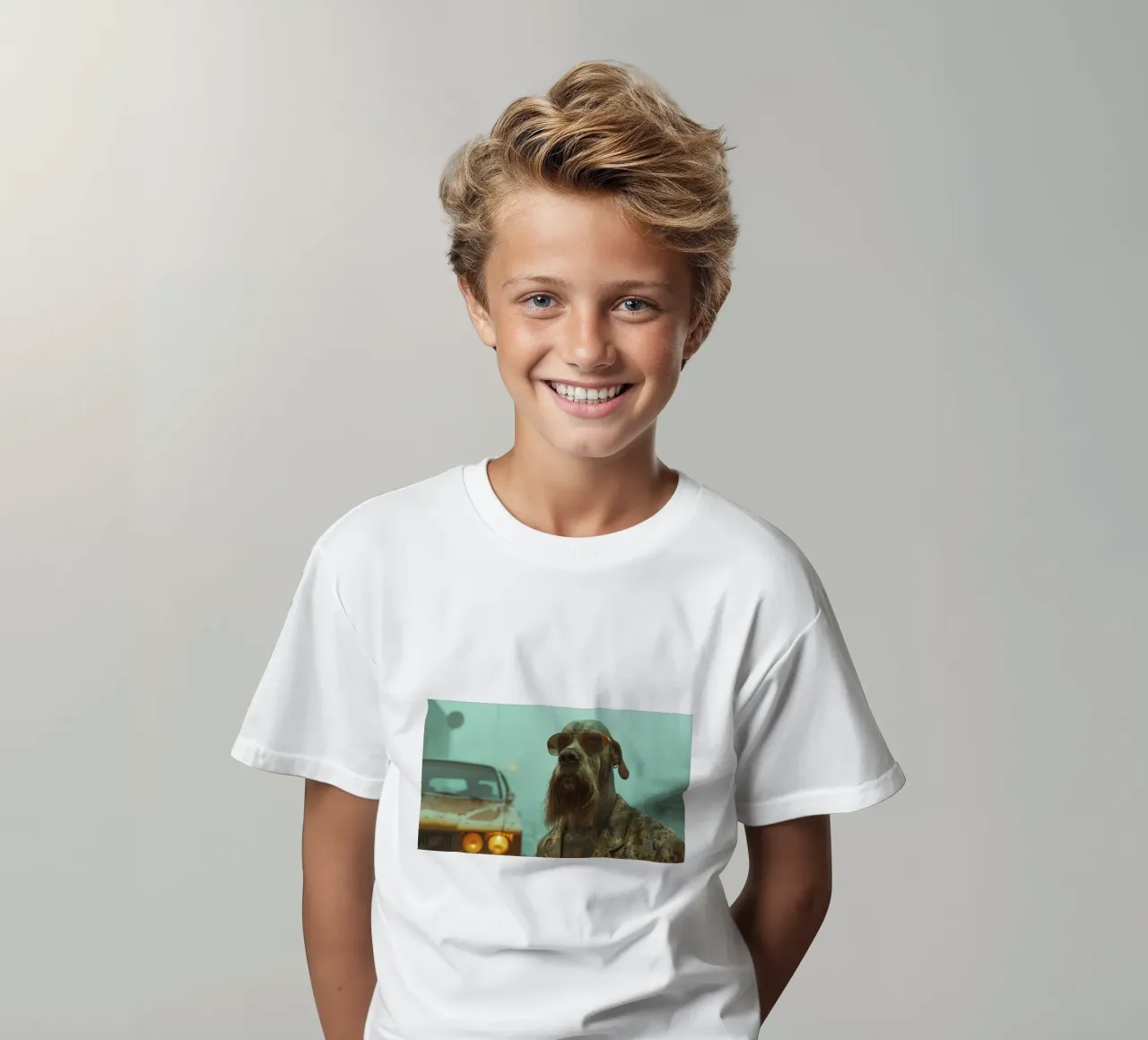 Marcus t-shirt bambini da Affiches Chien Originales – Dogland