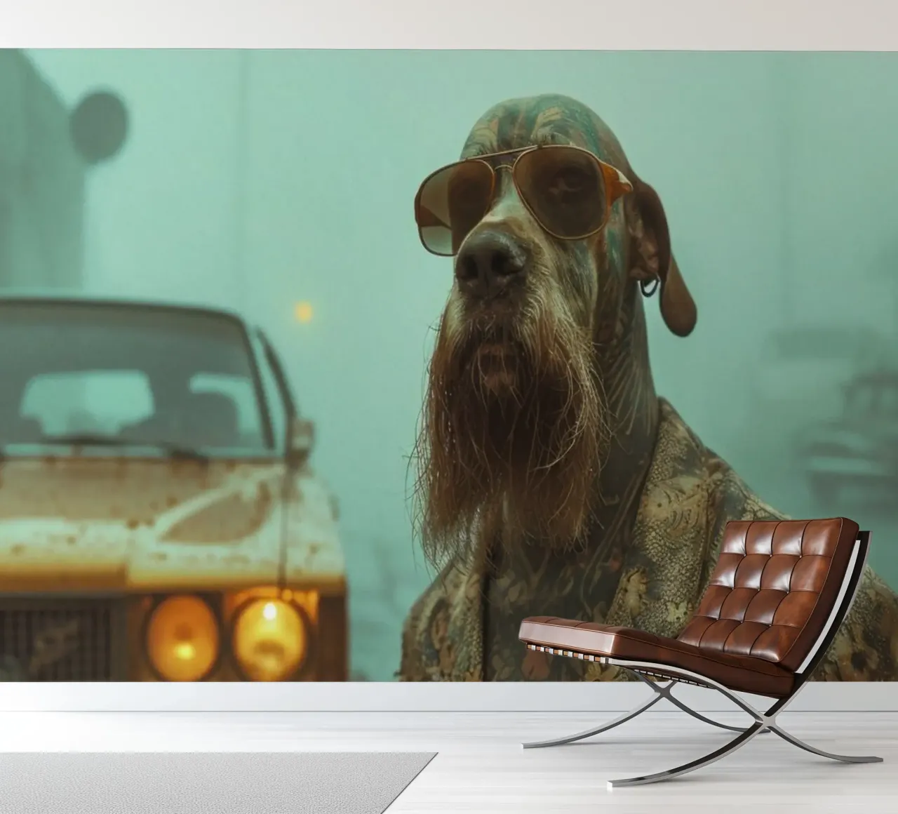 Marcus fotobehang van Affiches Chien Originales – Dogland
