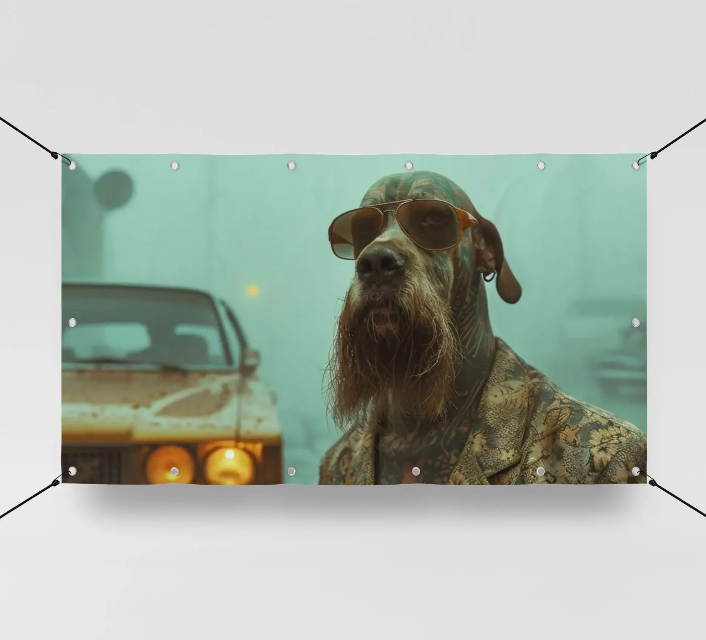 Marcus telo in pvc da Affiches Chien Originales – Dogland