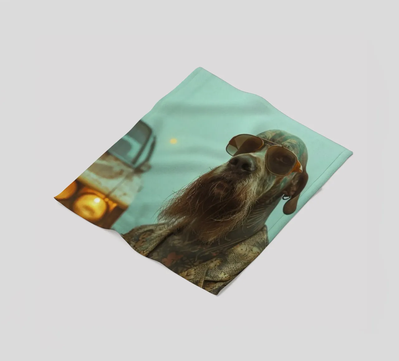Marcus fleecedeken van Affiches Chien Originales – Dogland