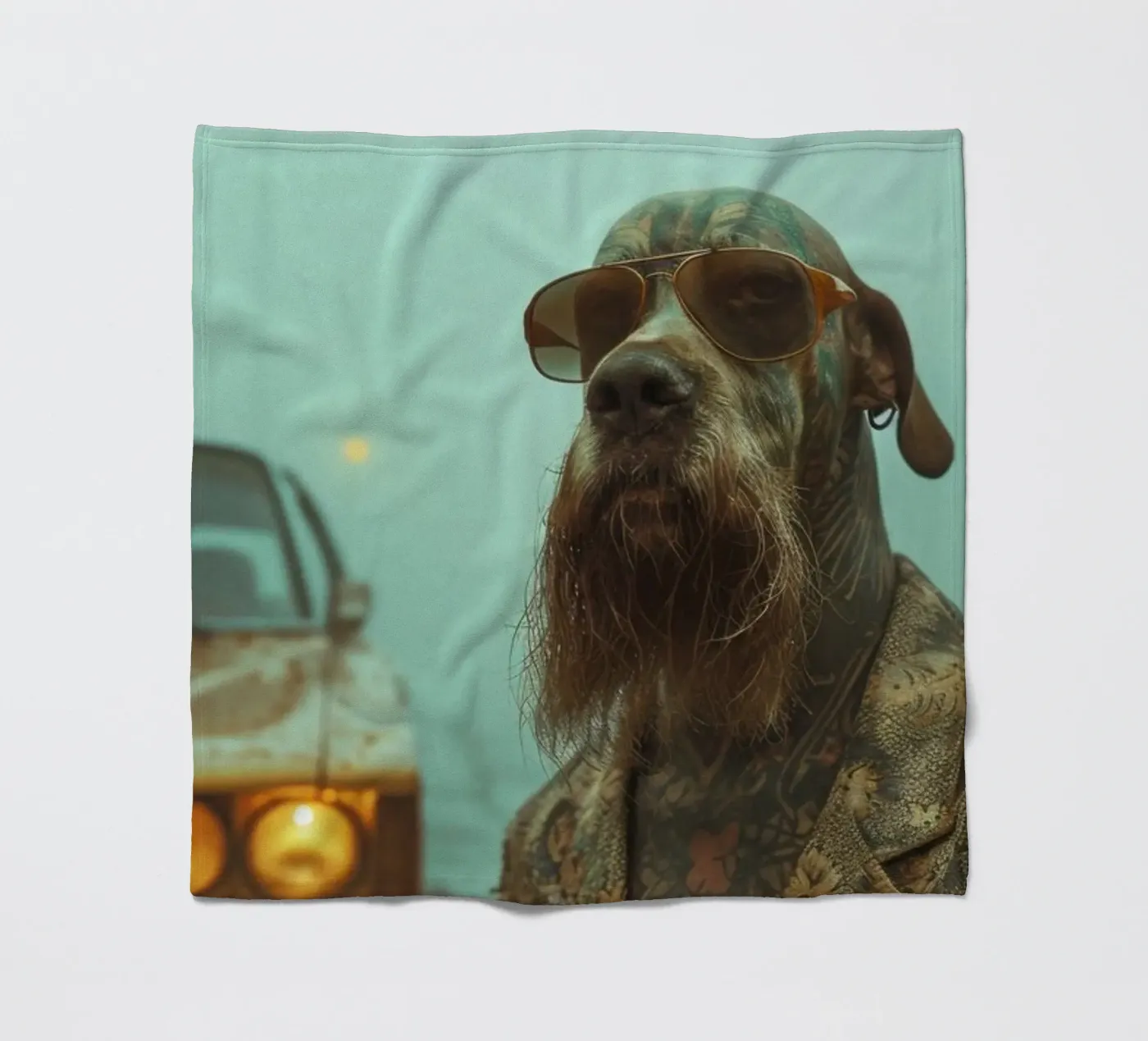 Marcus fleecedeken van Affiches Chien Originales – Dogland