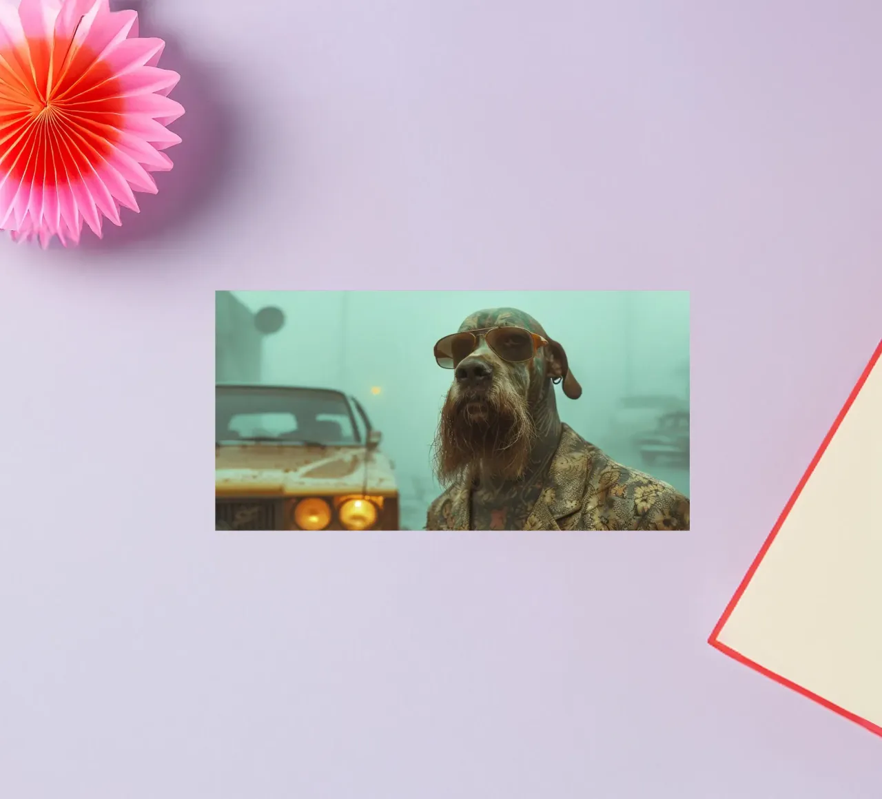 Marcus sticker van Affiches Chien Originales – Dogland