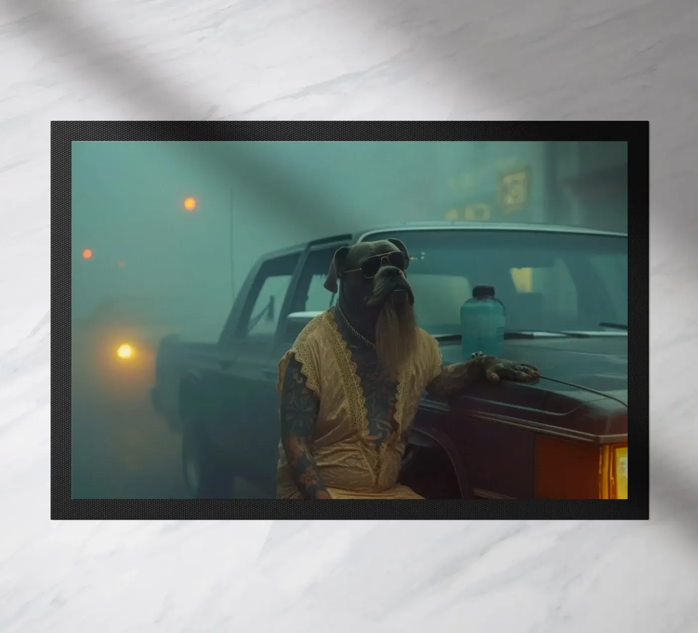 Duky deurmat van Affiches Chien Originales – Dogland