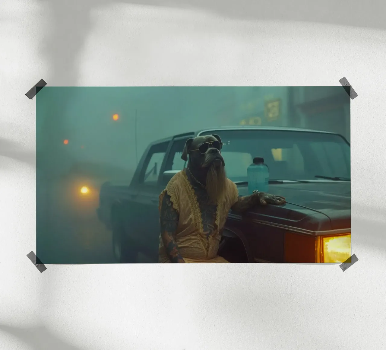 Duky poster da Affiches Chien Originales – Dogland