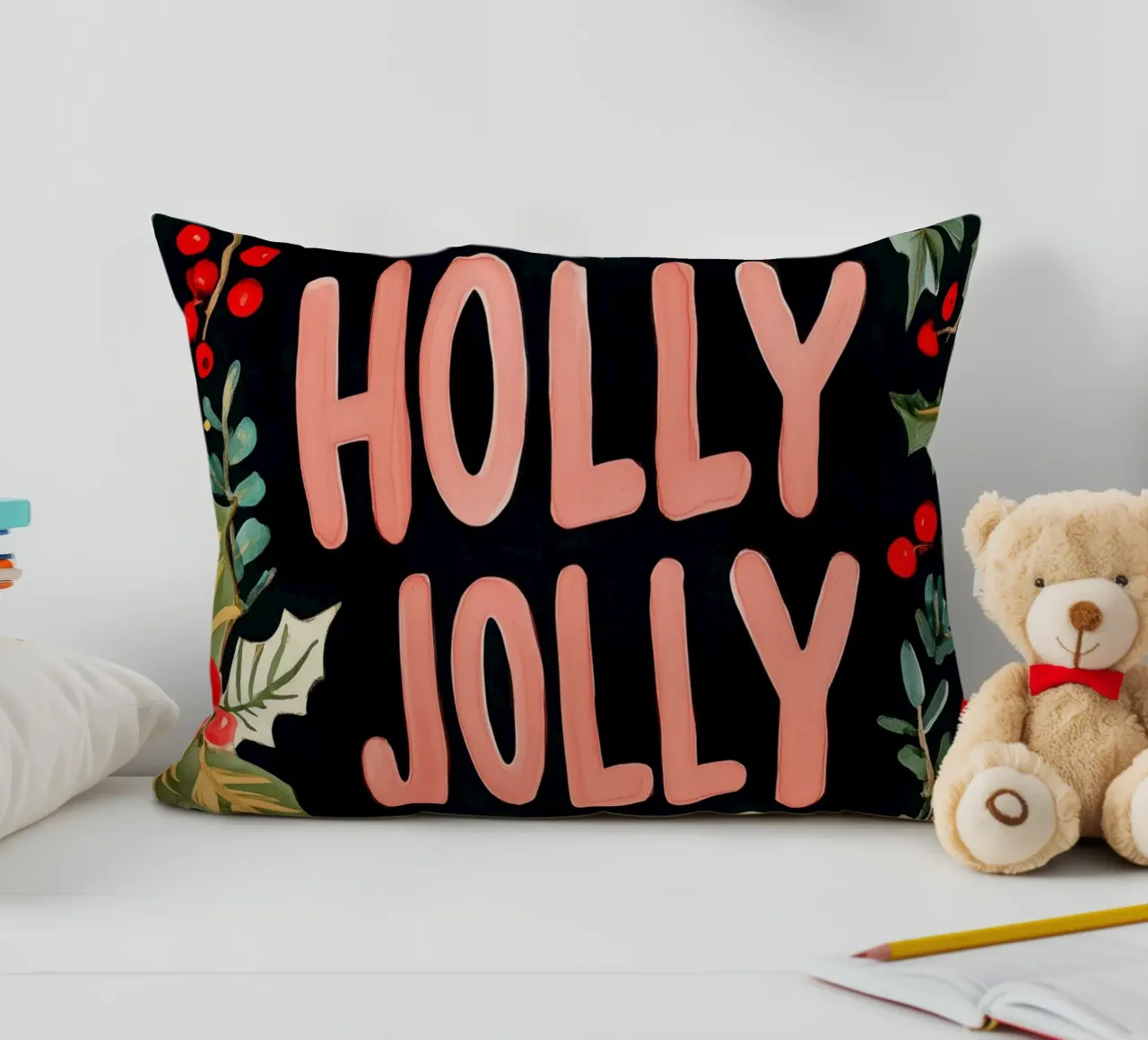 Holly Jolly No 4 cuscino da treechild