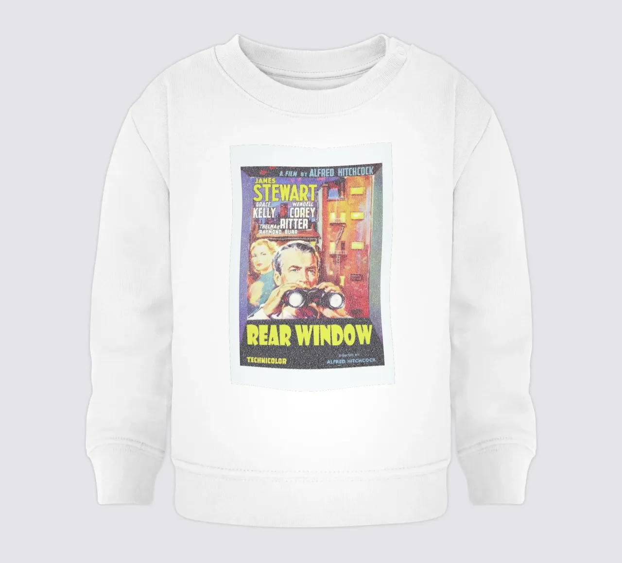 Rear Window felpa neonato da Robotic Ewe