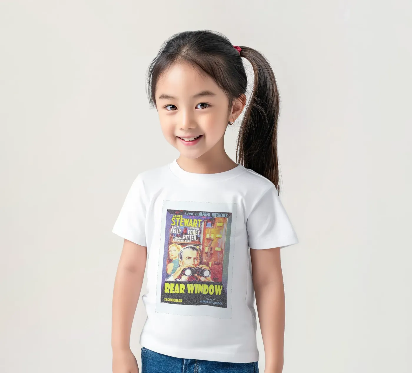 Rear Window t-shirt bambini da Robotic Ewe