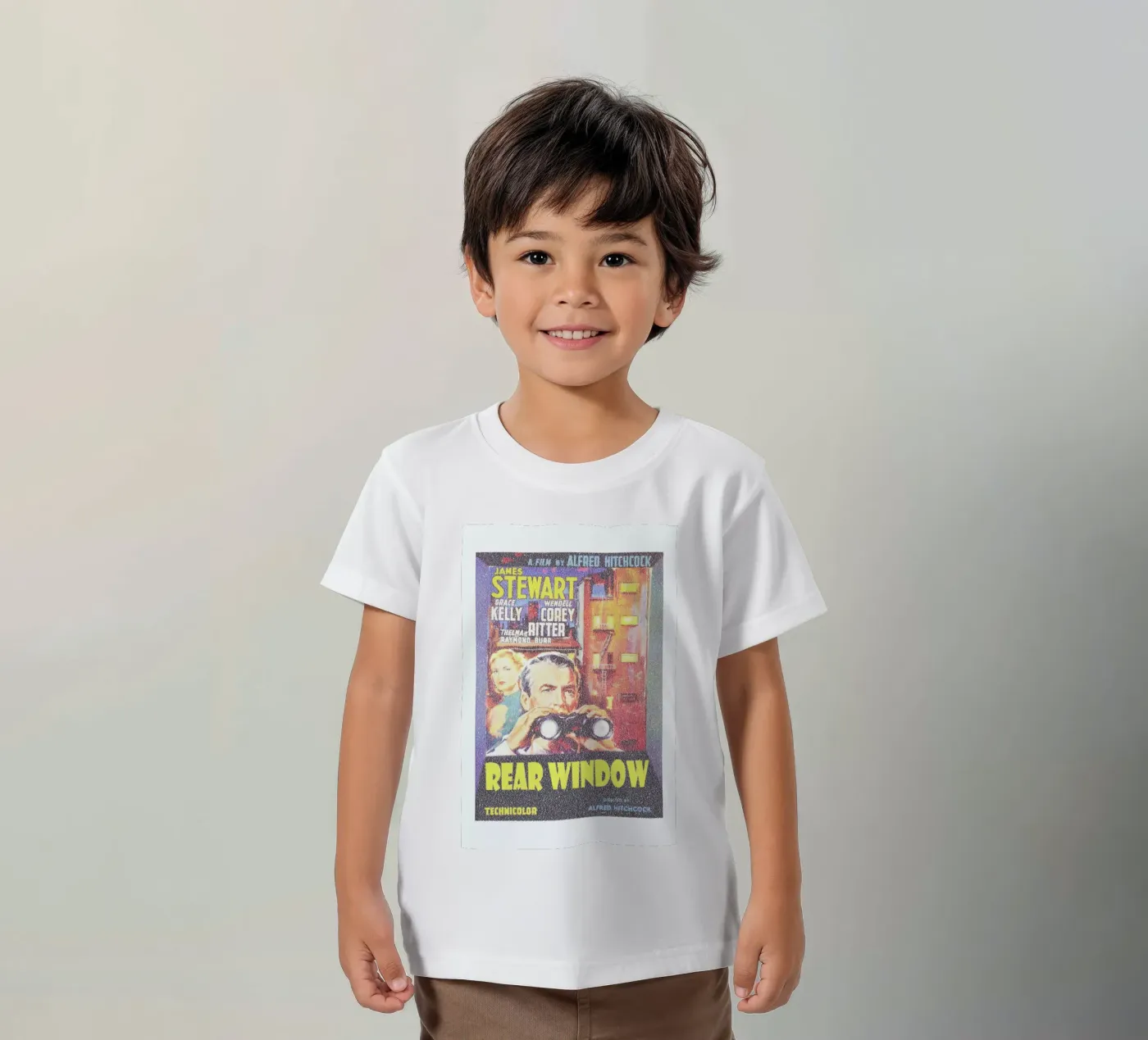 Rear Window t-shirt bambini da Robotic Ewe