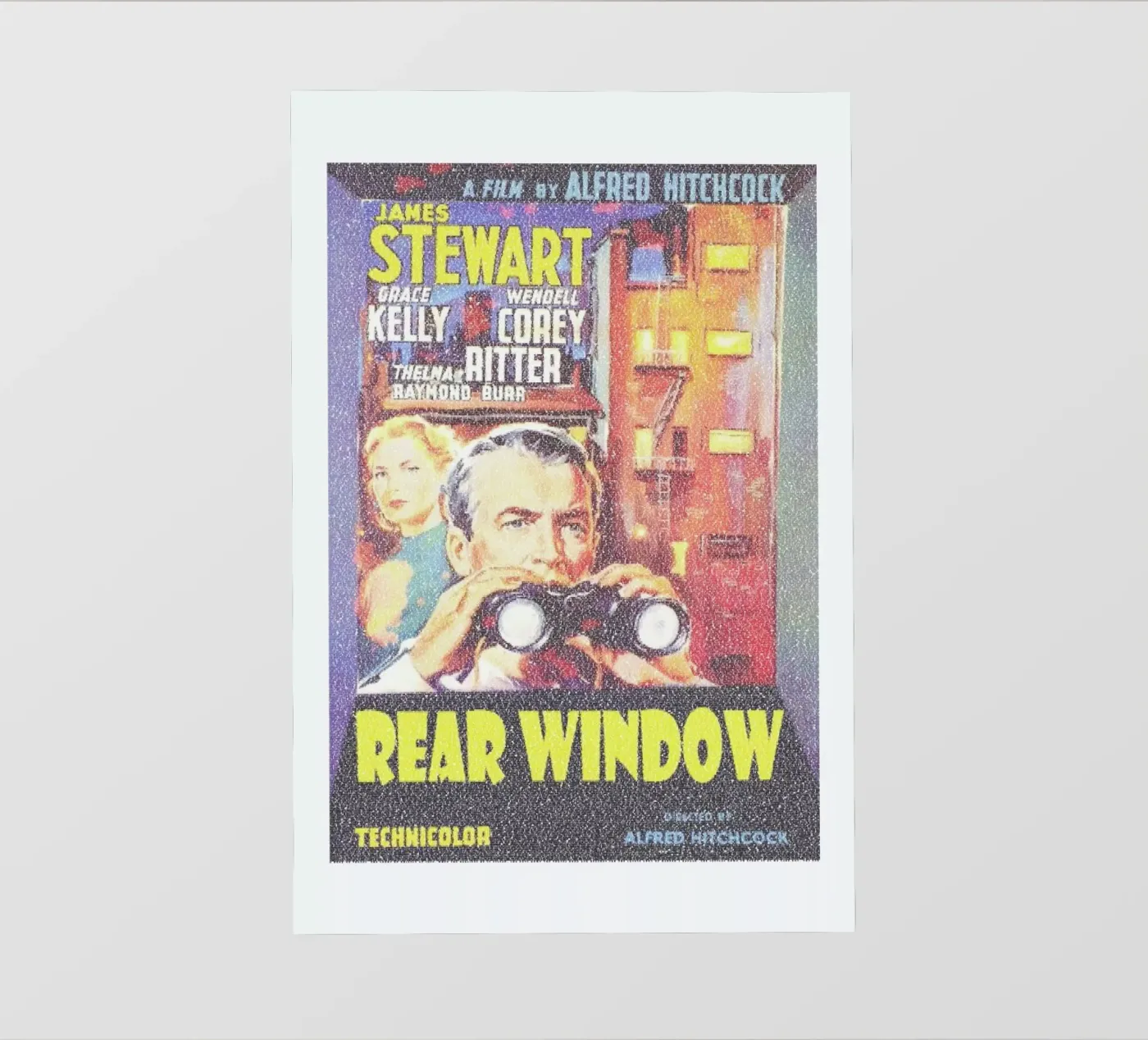 Rear Window pellicola backlit da Robotic Ewe