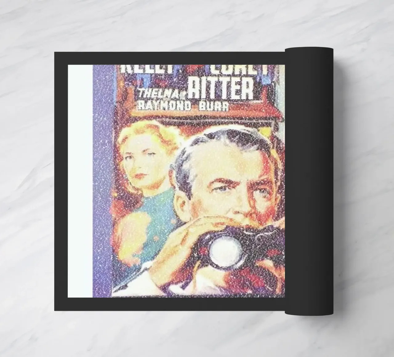 Rear Window Fußmatte von Robotic Ewe