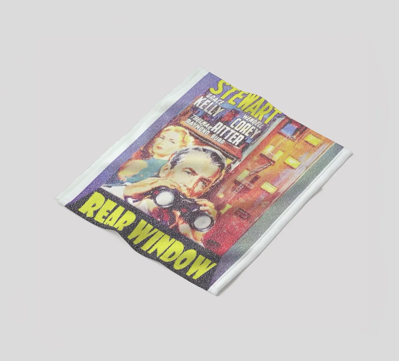 Rear Window Fleecedecke von Robotic Ewe