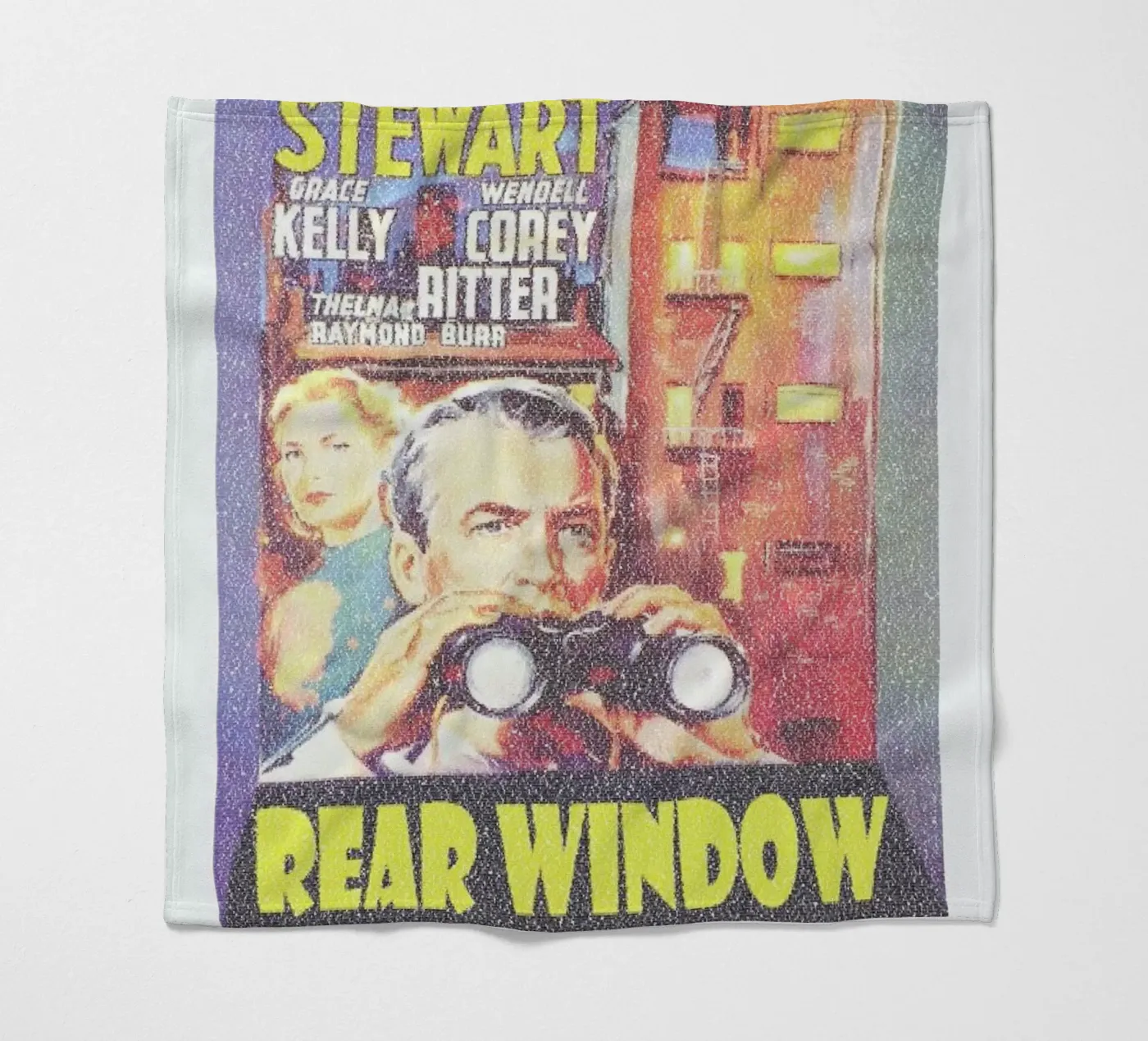 Rear Window Fleecedecke von Robotic Ewe