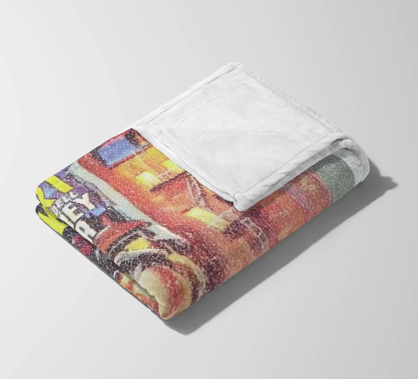 Rear Window Fleecedecke von Robotic Ewe