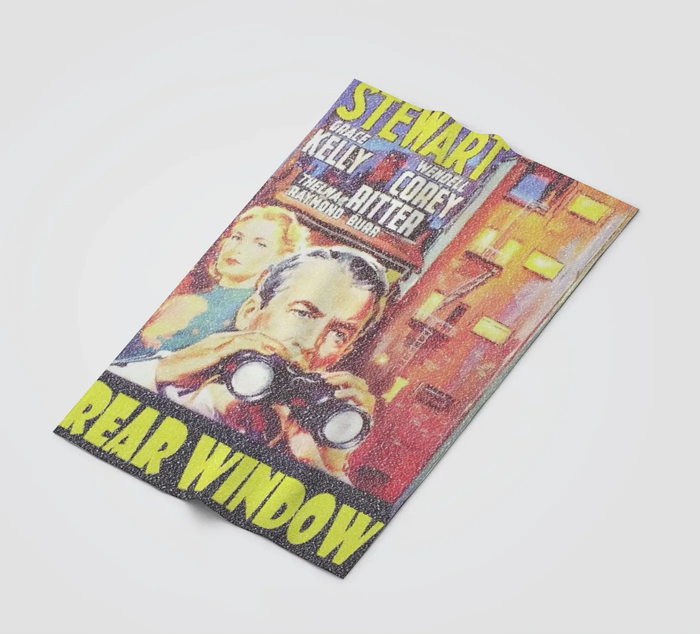 Rear Window Fleecedecke von Robotic Ewe