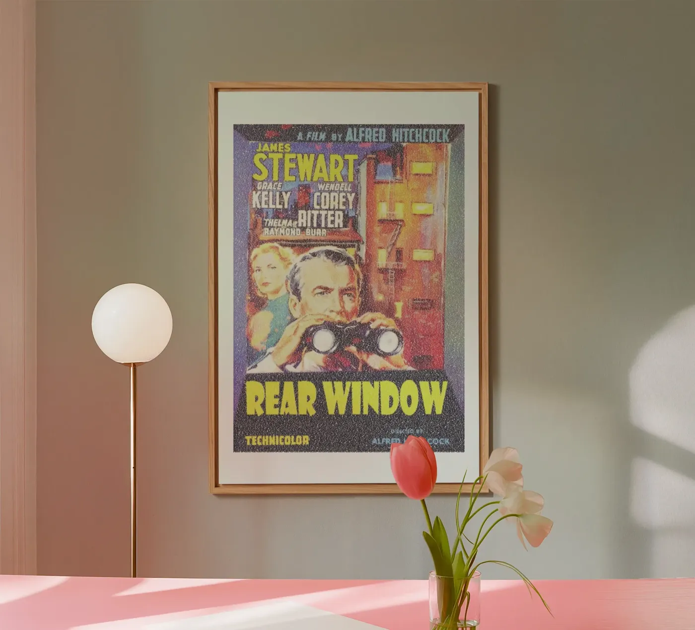 Rear Window pannello forex da Robotic Ewe