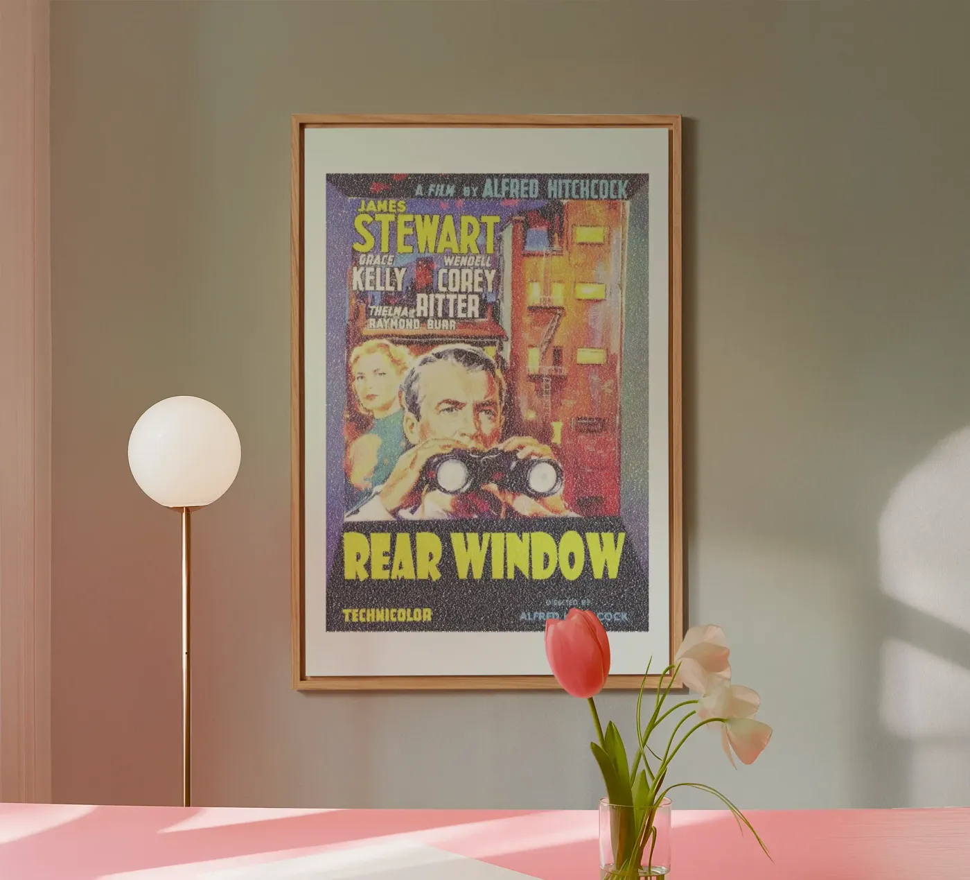 Rear Window alluminio dibond da Robotic Ewe