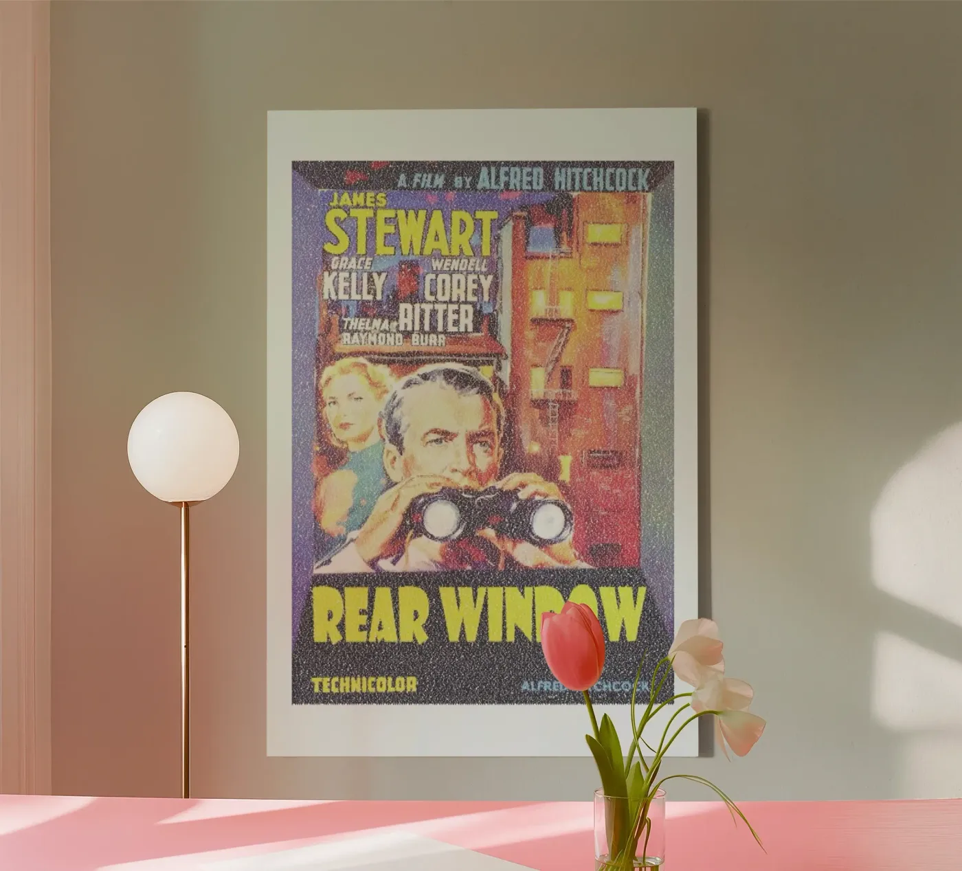 Rear Window tela da Robotic Ewe
