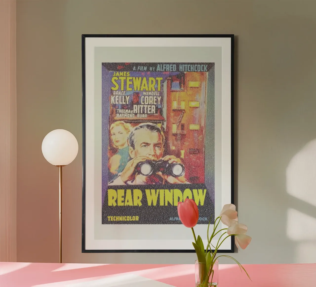 Rear Window poster da Robotic Ewe