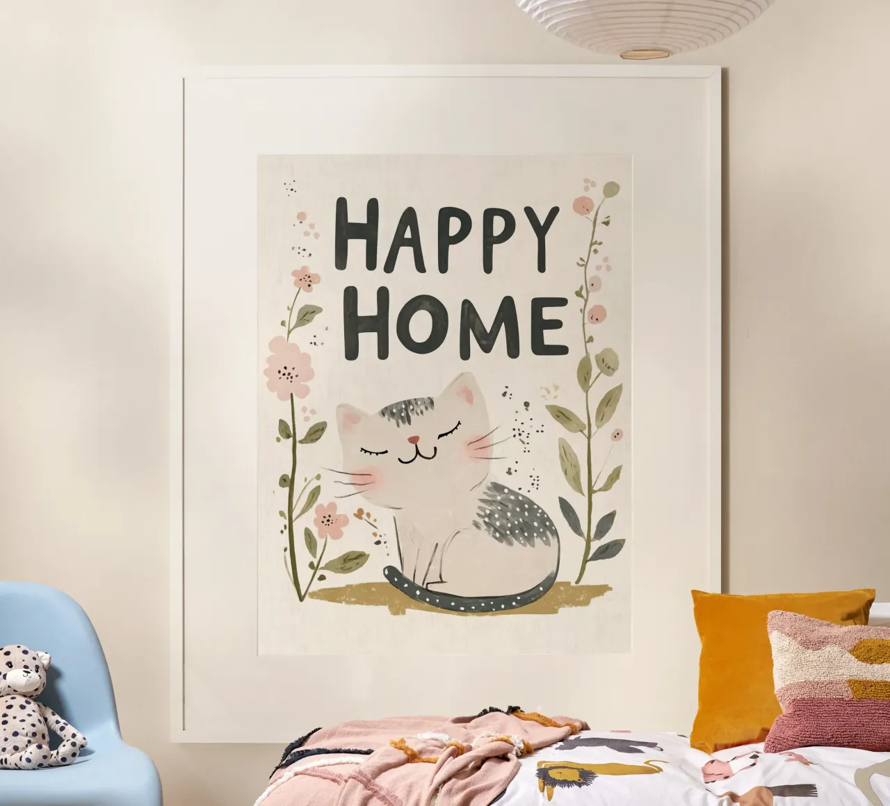 Happy Home No 2 carta hahnemühle da treechild