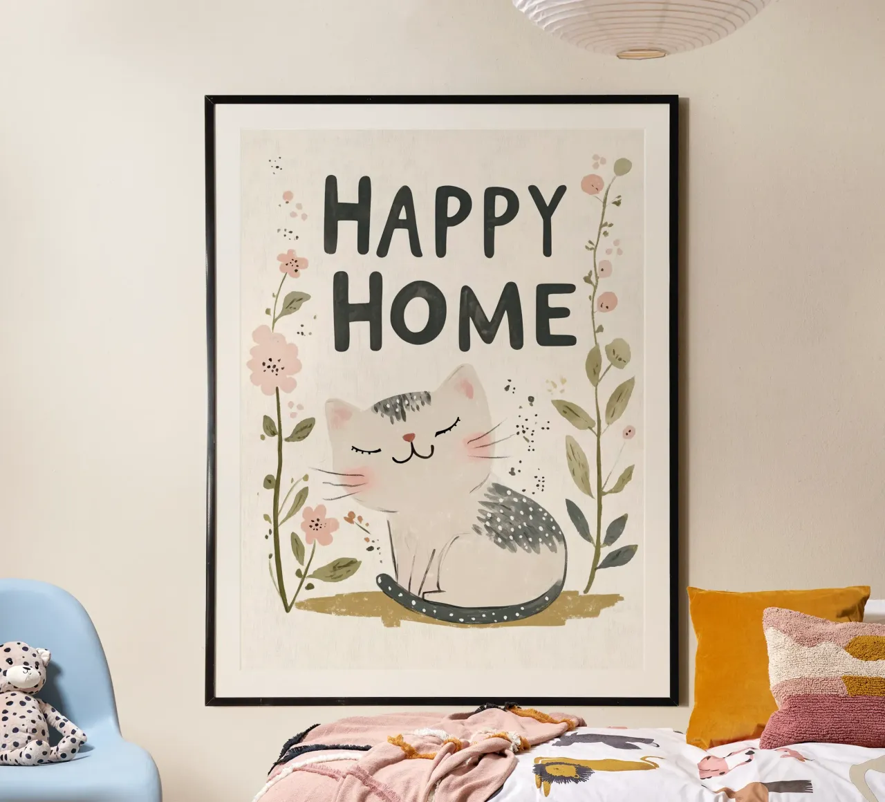 Happy Home No 2 carta hahnemühle da treechild