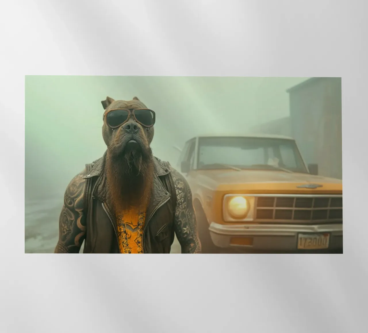 Snake pellicola backlit da Affiches Chien Originales – Dogland