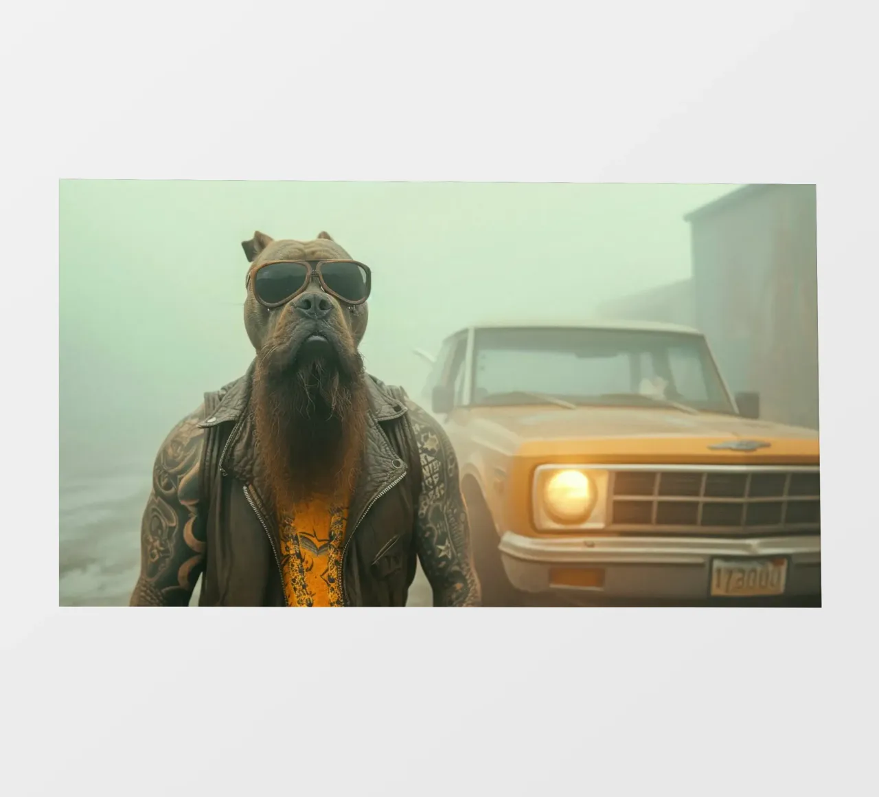 Snake pellicola backlit da Affiches Chien Originales – Dogland