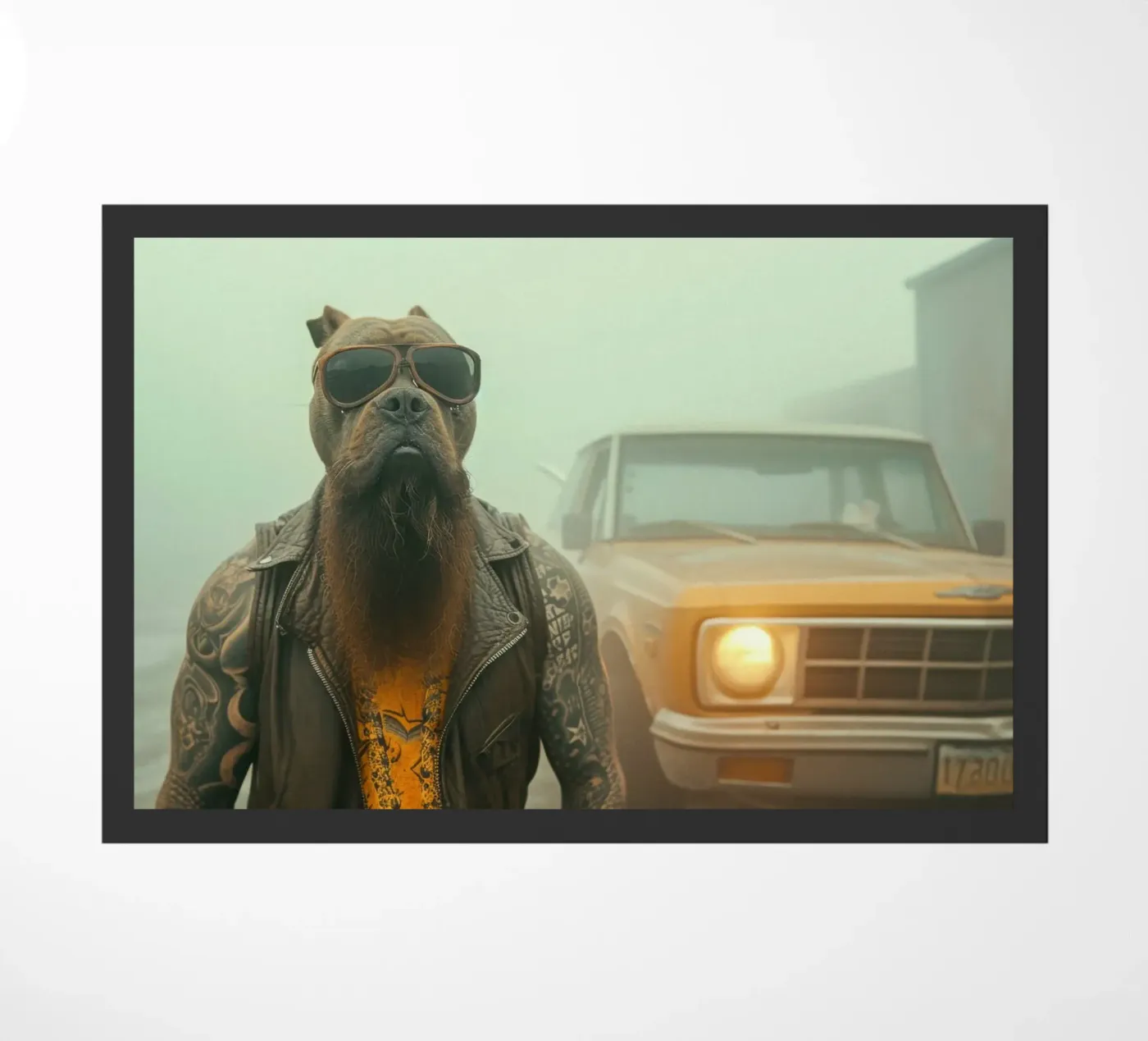 Snake doormat by Affiches Chien Originales – Dogland