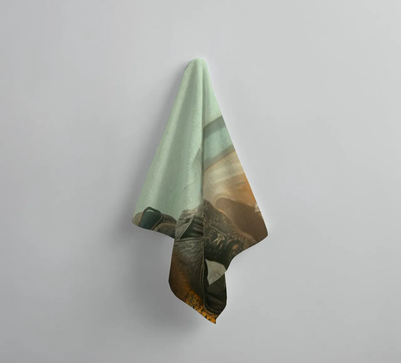 Snake towel by Affiches Chien Originales – Dogland