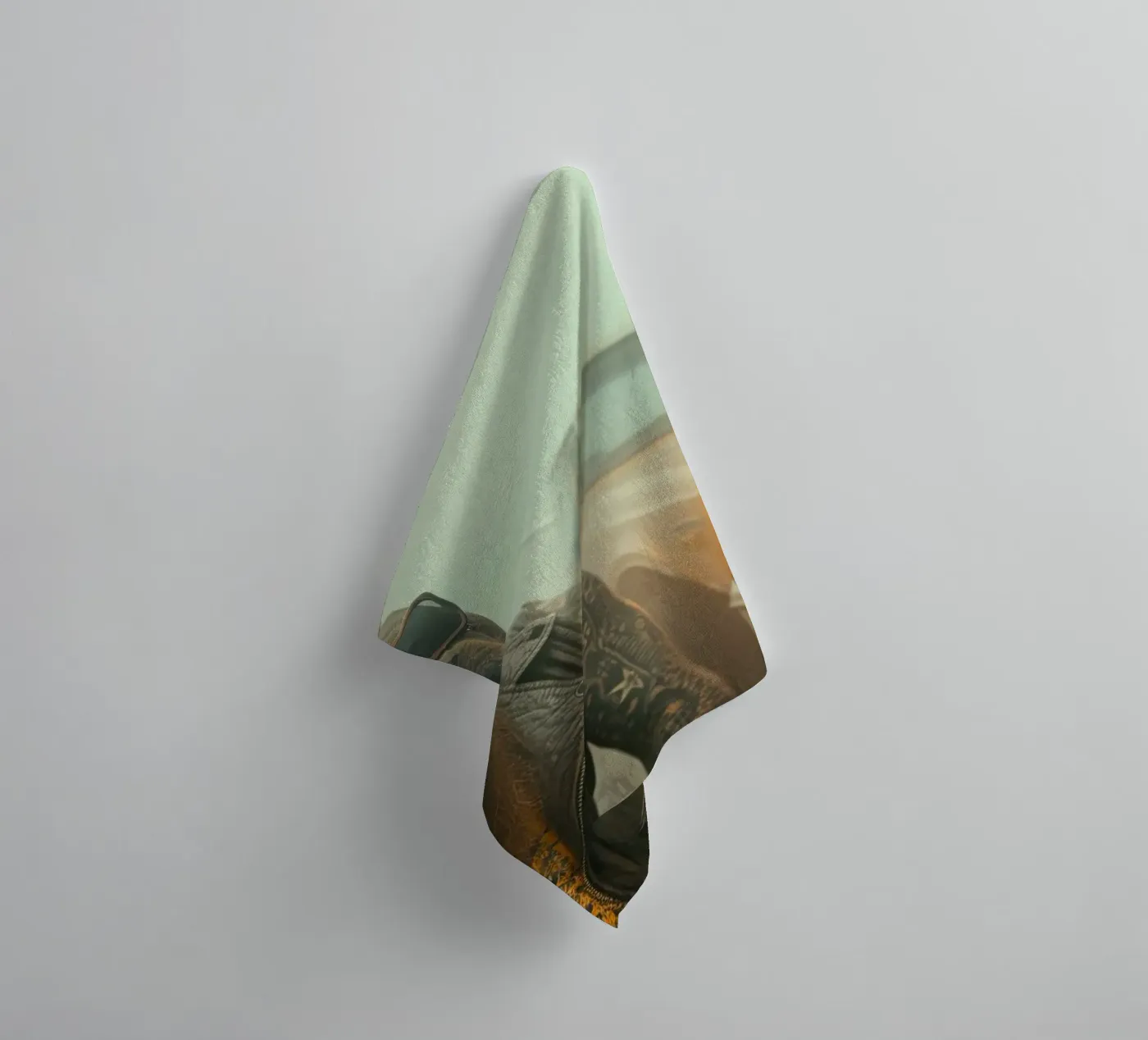 Snake towel by Affiches Chien Originales – Dogland