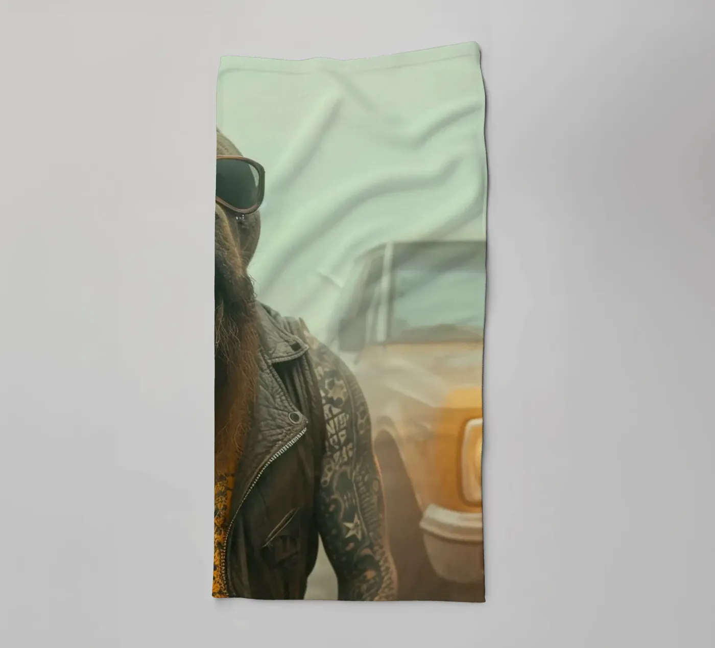 Snake towel by Affiches Chien Originales – Dogland