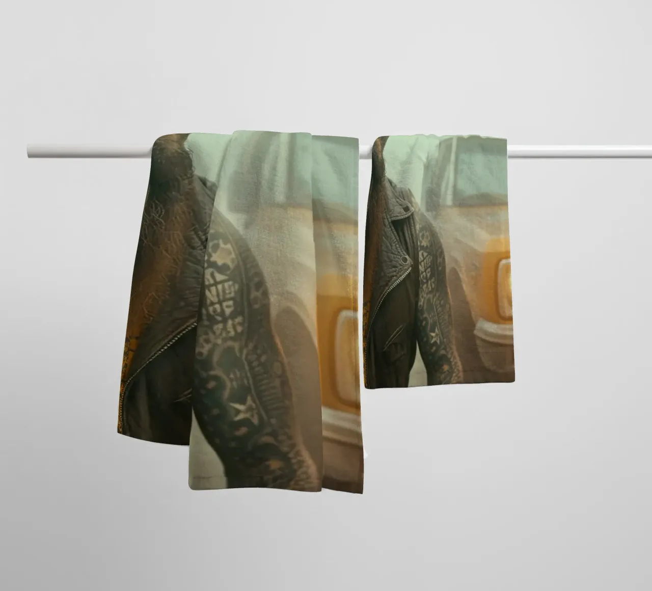 Snake towel by Affiches Chien Originales – Dogland